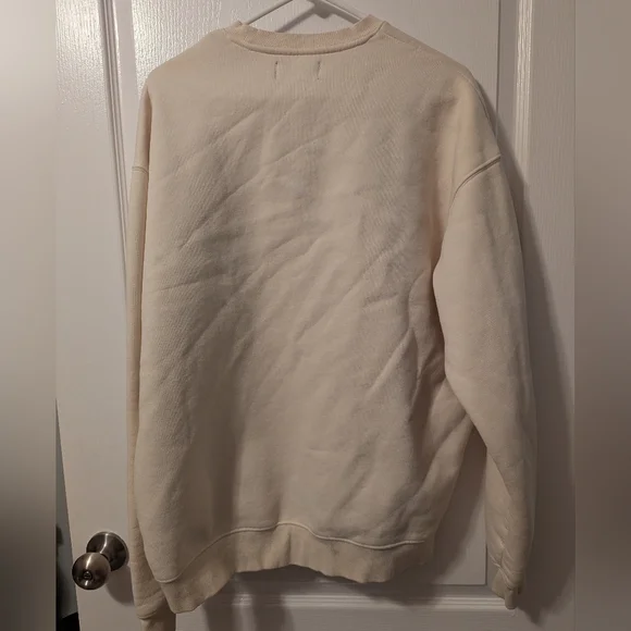 Kill Crew Tan Sweatshirt Small Baggy Oversized Heavyweight Sweater - Picture 4 of 4